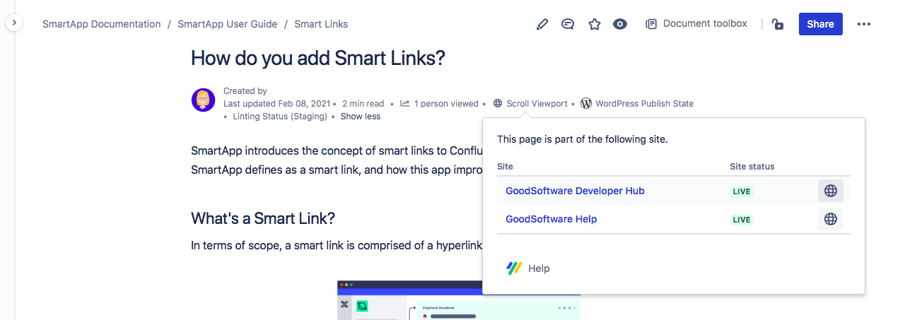 One content source in mutliple sites - Confluence page byline icon - cropped.png